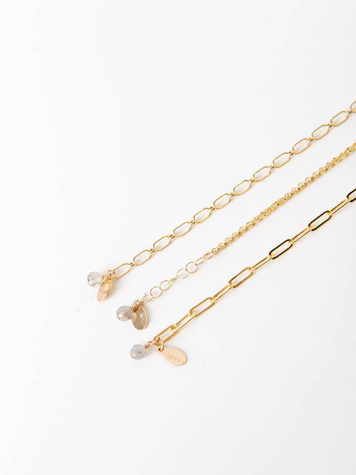 Pulsera Gorrión | Relleno de oro para venta al por mayor de Clovis Jewelry