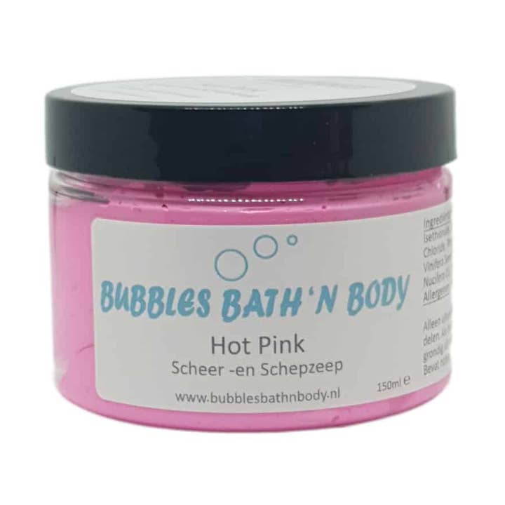 Rose vif | Savon doux et coloré M pour la vente par Bubbles Bath 'n Body