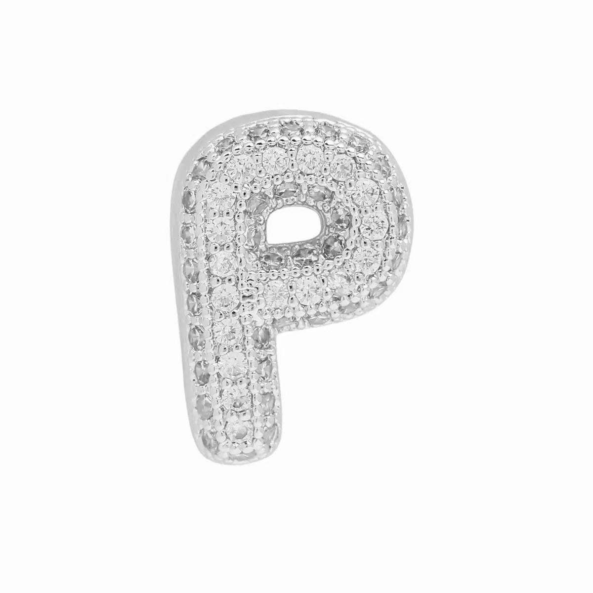 Savvy Bling - Wholesale Charm/Dangle Bracelet - Silver Bubble Initial Custom Word Name Watch Charm Bracelet22