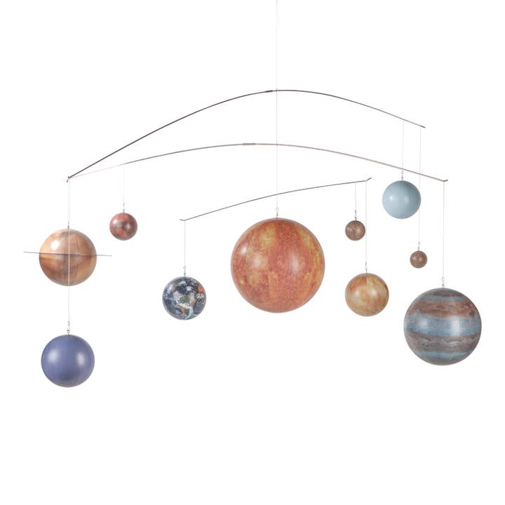 Authentic Models - Wholesale Mobile - Solar System Planet Mobile Decorative Tabletop Object
