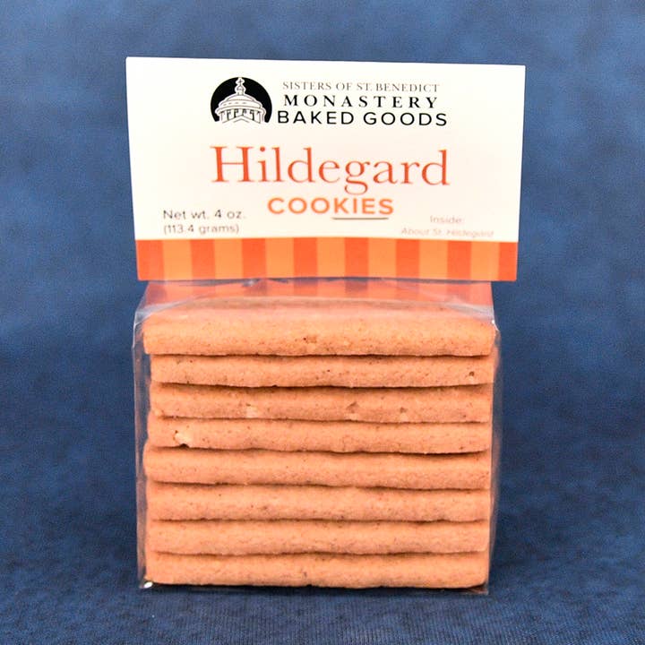 Hildegard Cookies (4-oz) for wholesale by Monastery Baked Goods