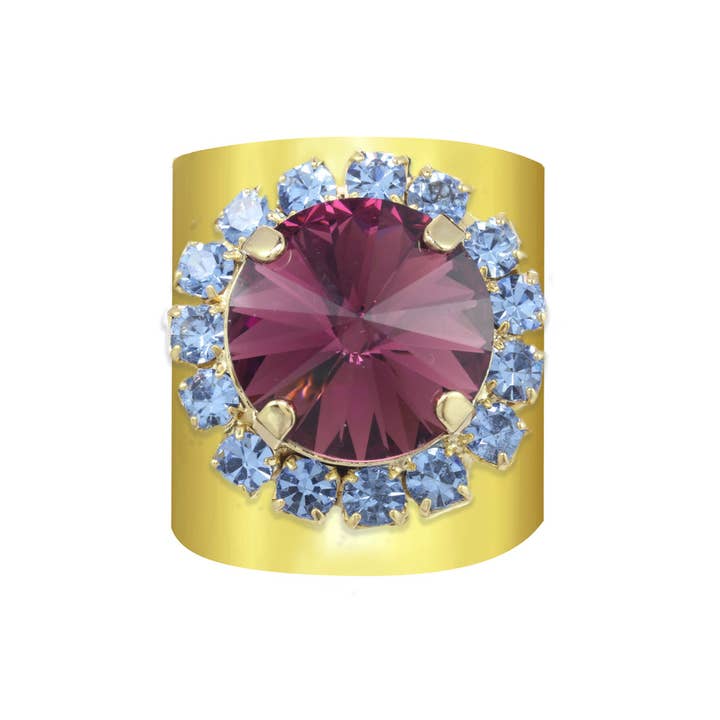TOVA - Wholesale Cocktail/Statement Ring - Jacci Rings in Gold