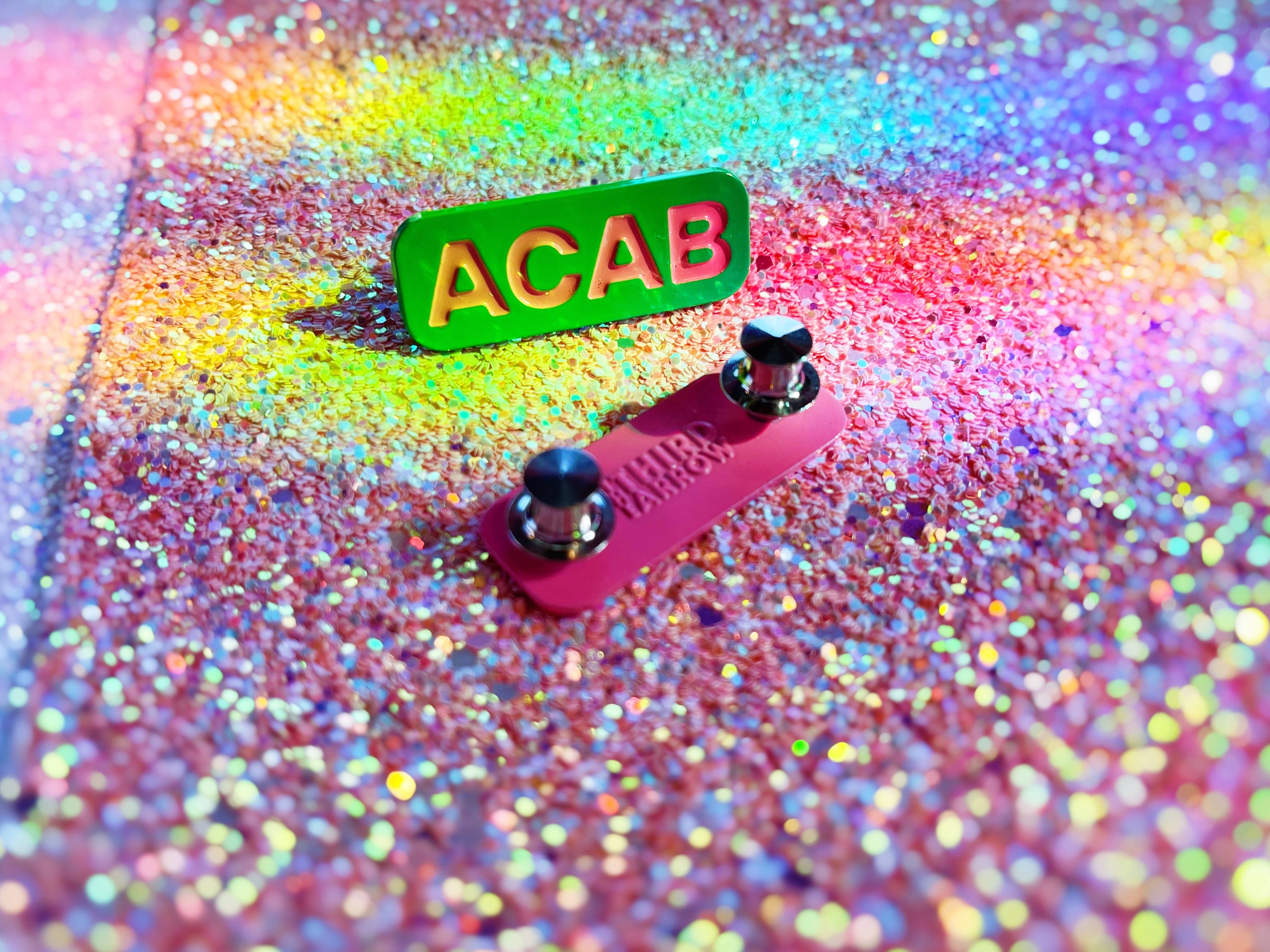 TheThirdArrow - Wholesale Lapel Pin/Button - ACAB Enamel Pin0