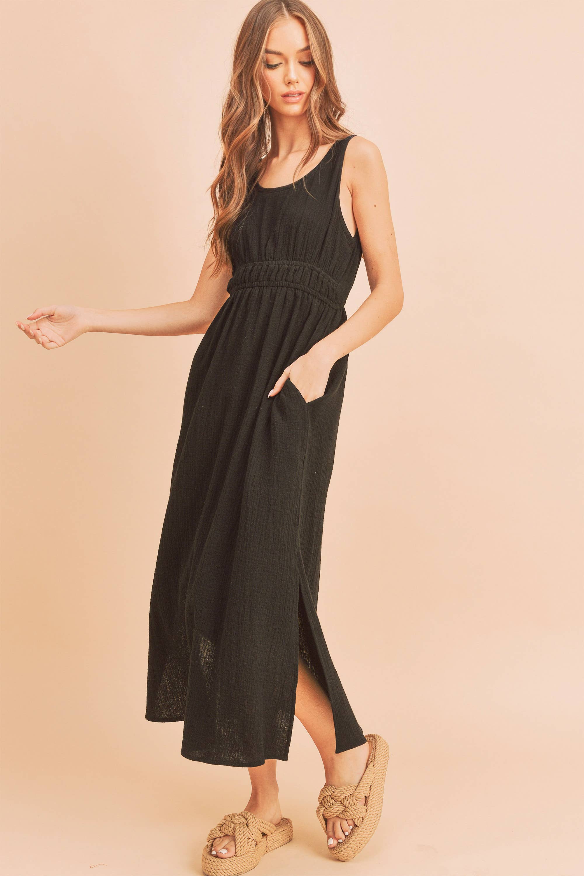 AEMI + CO - Wholesale Dress - Women's - 475BK Darci Dress 348