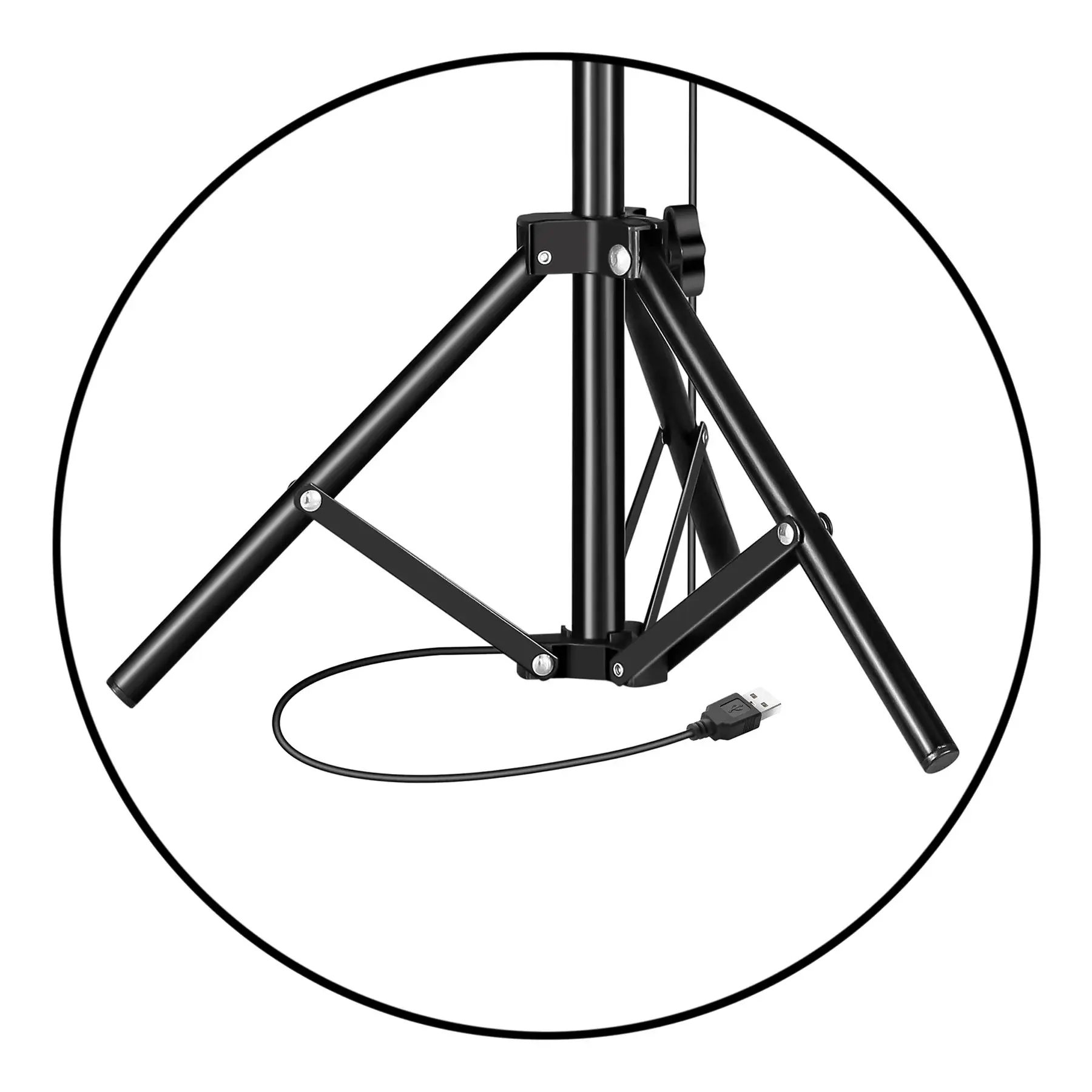 JupiterGear Home - Wholesale Small/Handheld Appliance - Supersonic PRO Live Stream 10” Heart Ring Light with RGB9