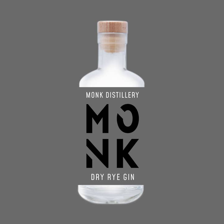 MONK - Gin secco di segale per la vendita all'ingrosso da parte di Monk Distillery