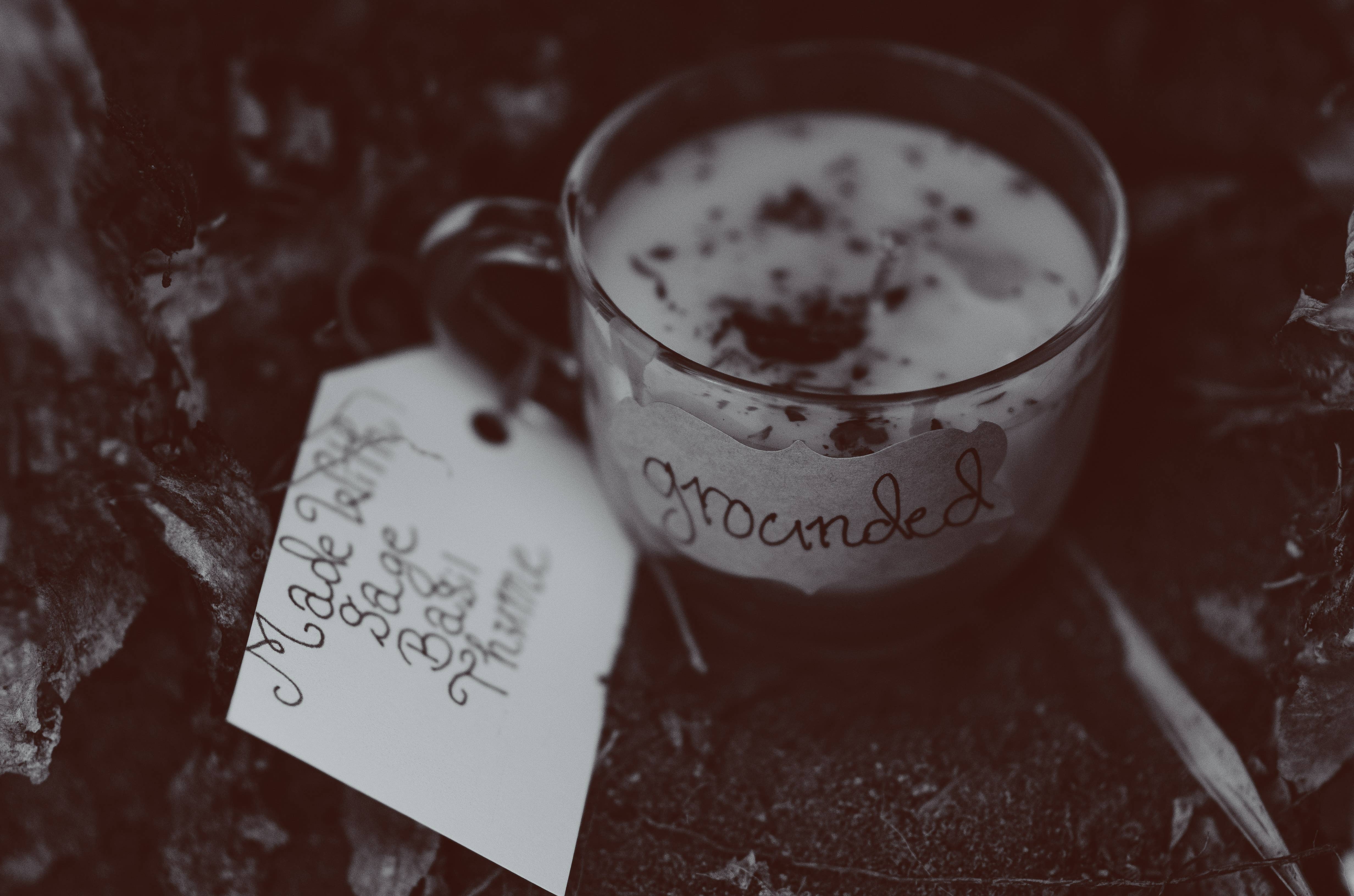 Witchy Wix - Wholesale Jar/Filled Candle - grounded spell candle0