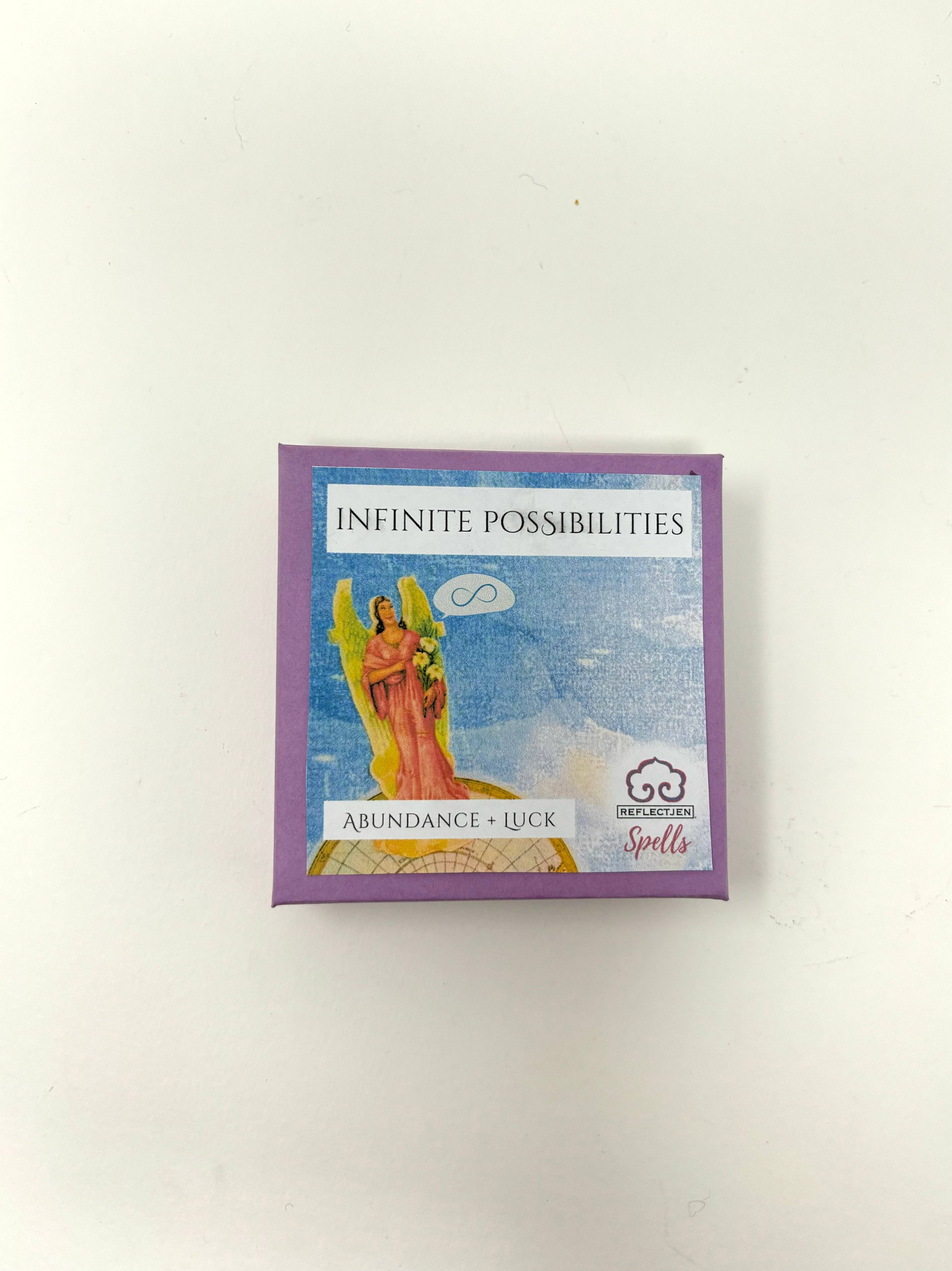 Reflectjen® Style - Wholesale Meditation Supplies - Abundance Spell Kit | Infinite Possibilities Spell | Clear Quartz1