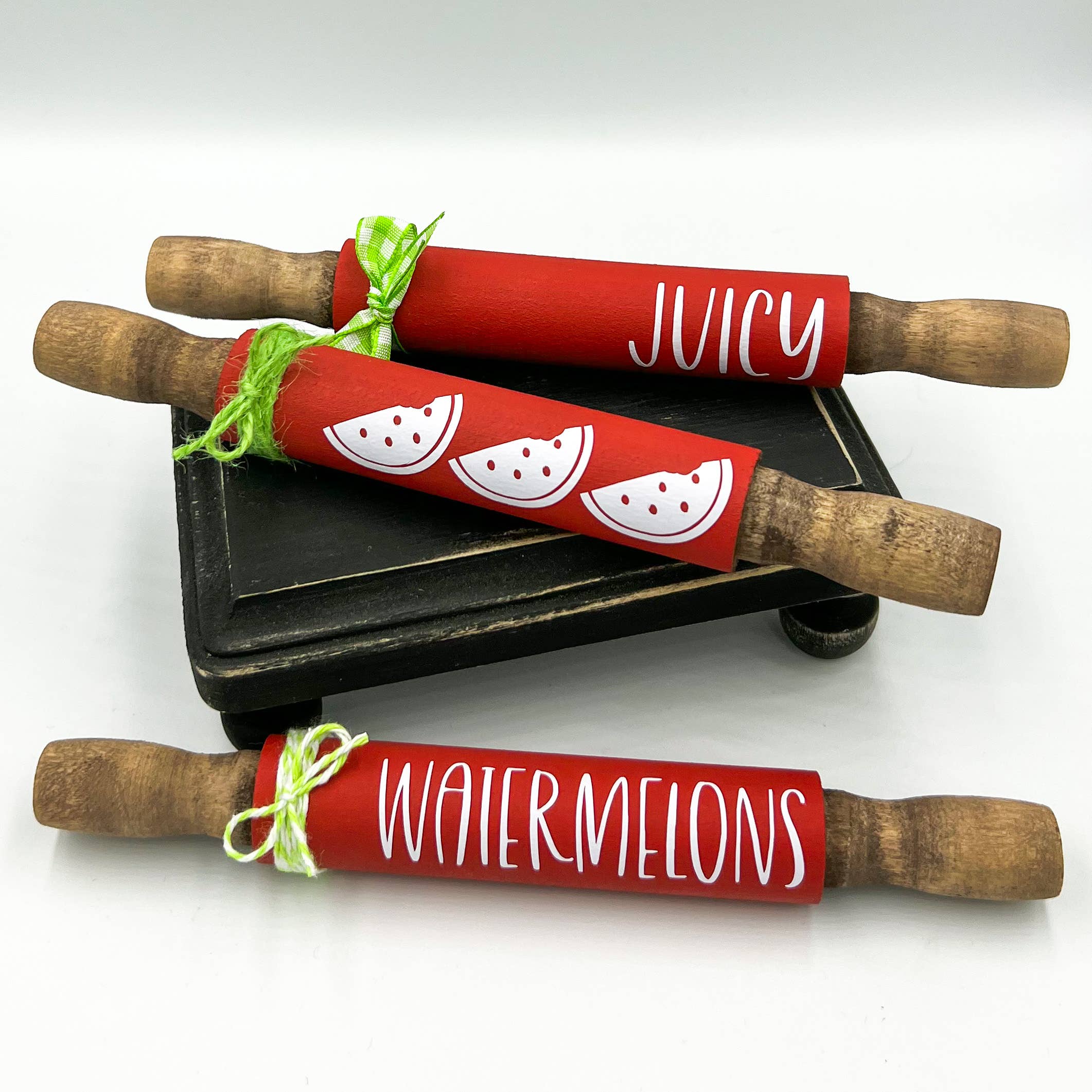 Ruaille Buaille Co - Vendita all'ingrosso Decorazioni da tavolo - Mattarelli estivi | Decorazioni a tema anguria | Decorazioni estive0