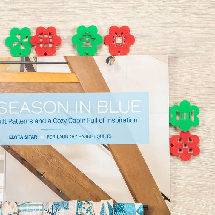 Sew Daisy - Bookmarks for wholesale by Laundry Basket Quilts