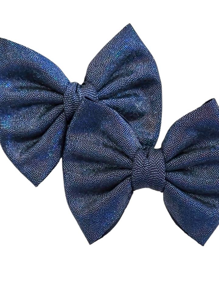 Laço Savannah PIGIES Set Holographic Preto por atacado de Dainty Delights Creations