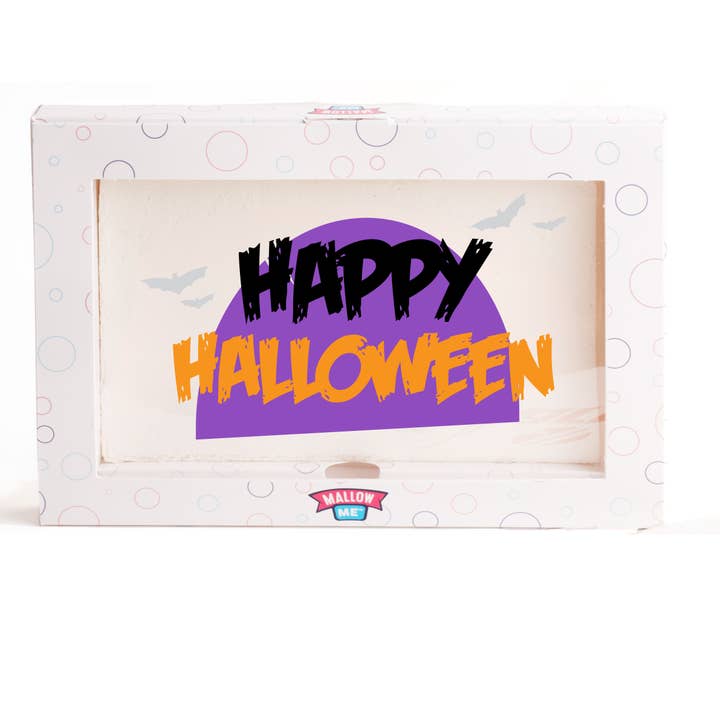 Halloween Inspired Marshmallow (Happy Halloween) for wholesale by Mallow Me