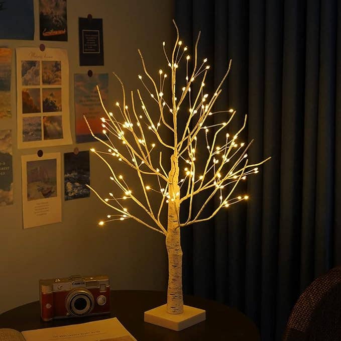 BRECK + FOX - Wholesale Accent/Desk Lamp - Birch Tree Lamp