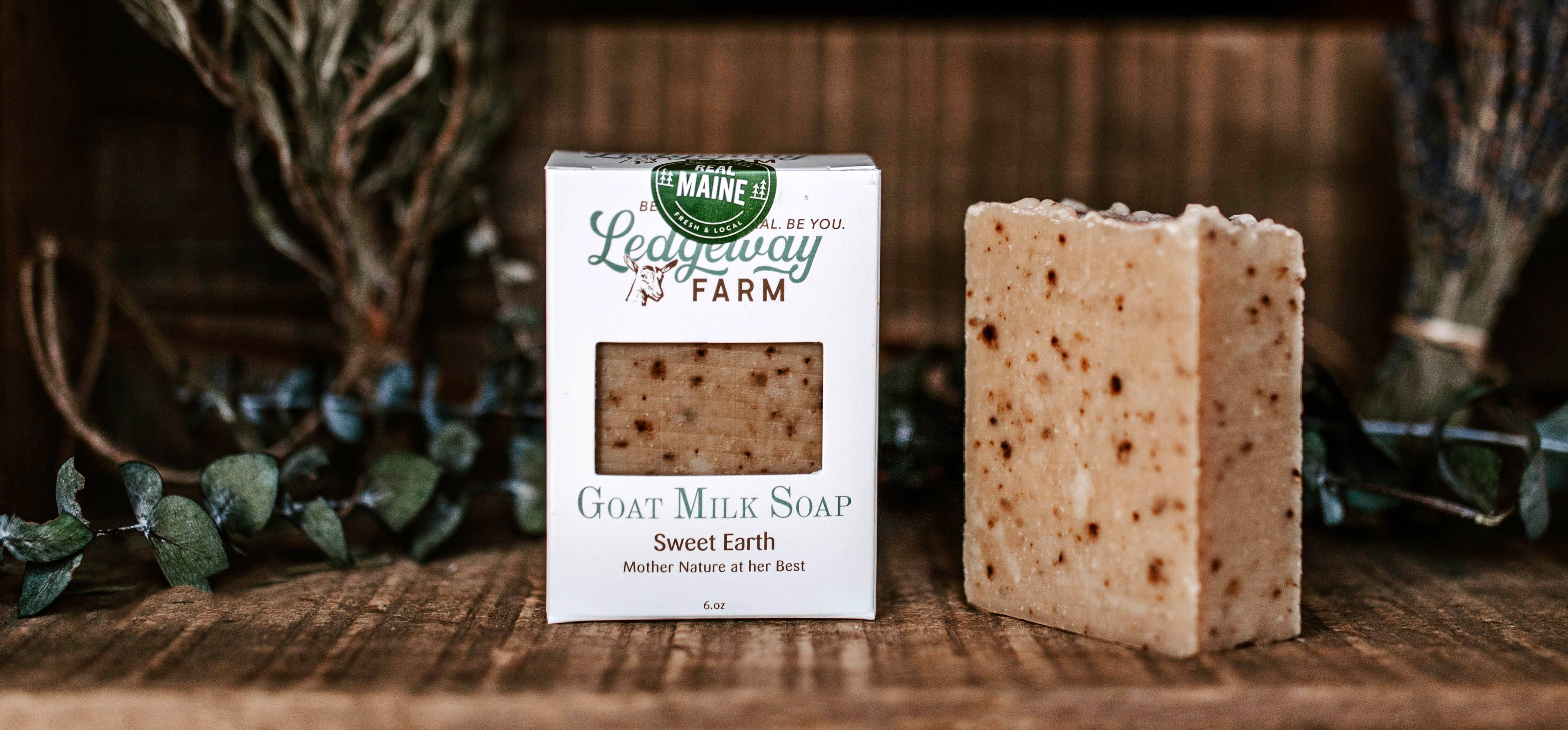 Ledgeway Farm - Wholesale Bar Soap - Sweet Earth Goat Milk Soap1