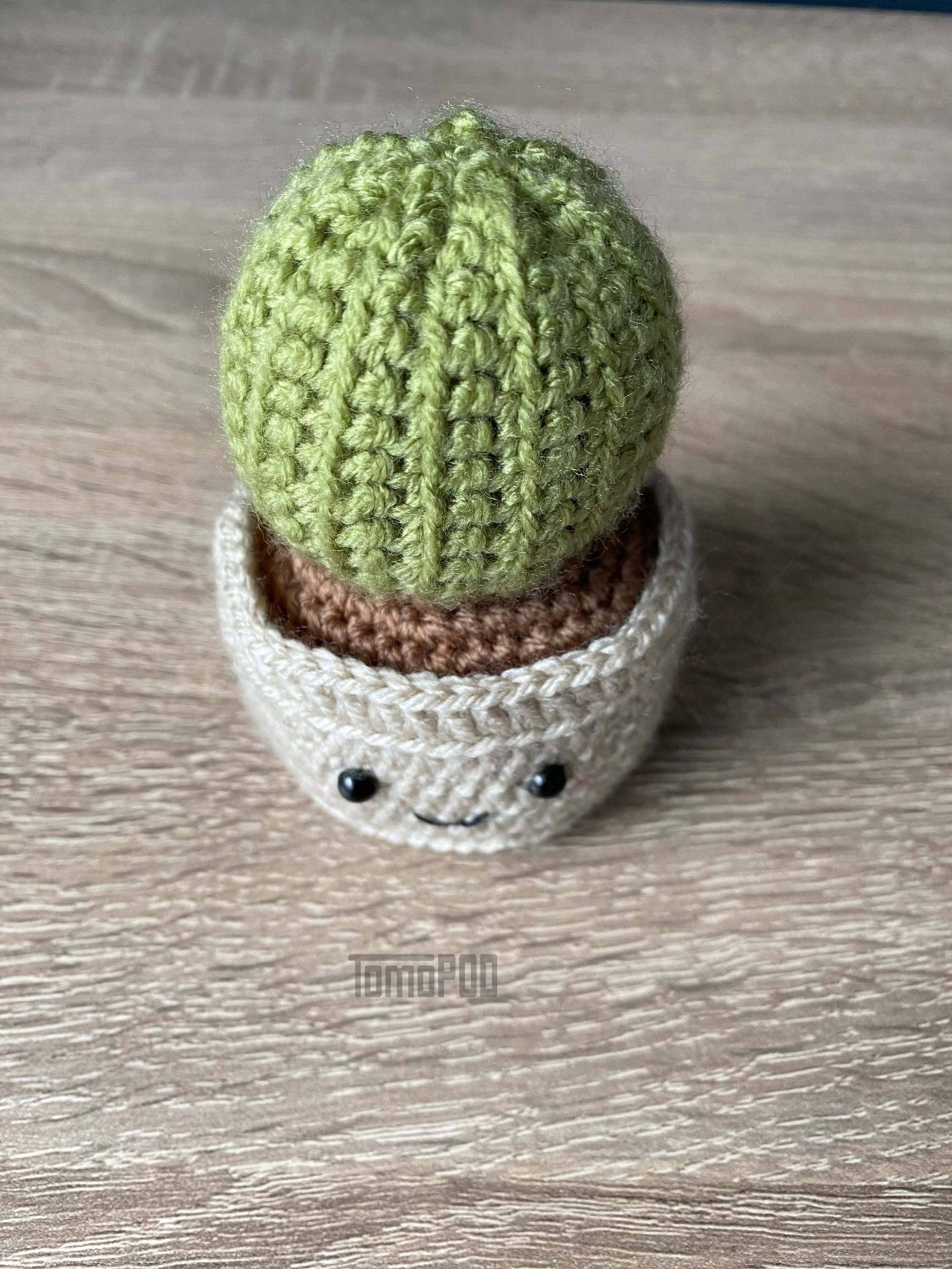 TOMOPOD LLC – wholesale Decorative tabletop object – Crochet Succulent Plant, Amigurumi Plant, Office Desk Decor8