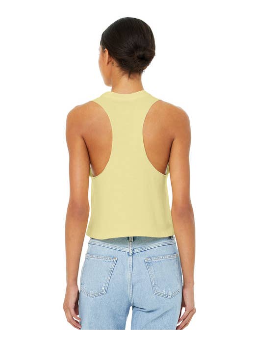 Total Apparel - Wholesale Tank Top - Women's - Bella + Canvas Ladies' Racerback Cropped Tank | 668218