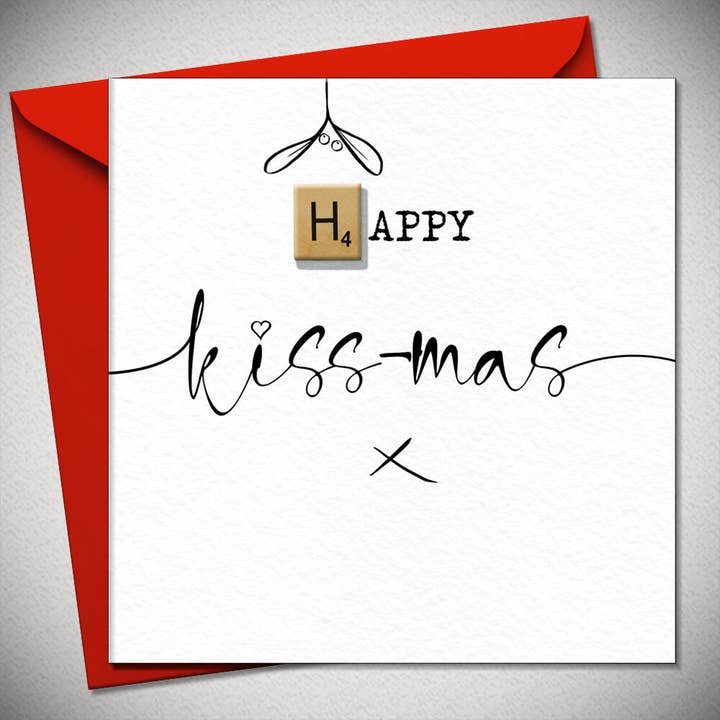 HAPPY KISS-MAS x_ for wholesale by Bexy Boo Ltd