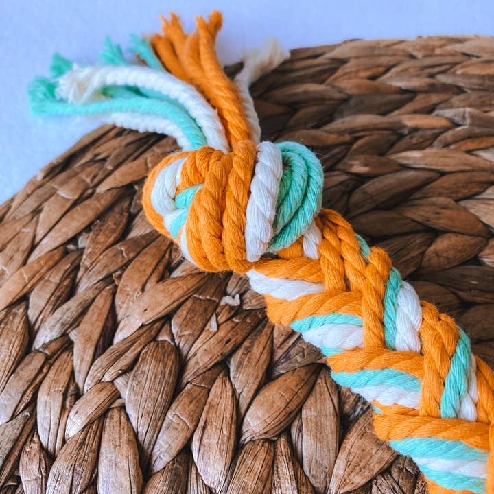 Tropiska dragkamp rep hund leksak för wholesale av ECO4PAWS