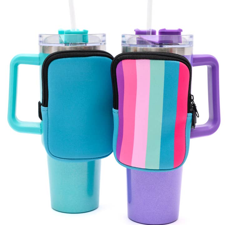 Avenue Wholesale - Wholesale Pouch - Women's - NEW!! Tumbler Zip Pouch Sets in Assorted Colors