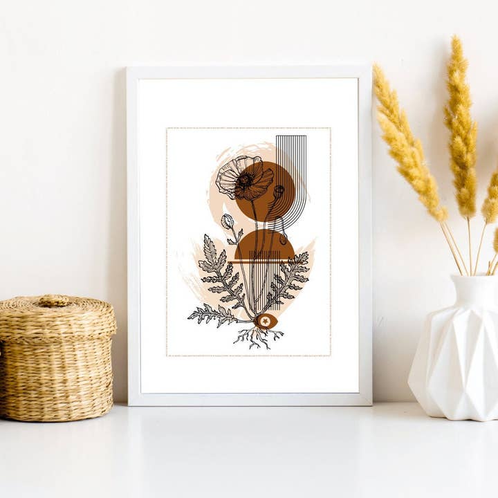 Flourish Affirmation Wall Art 8x10 | FP1 for wholesale by StoryHealer Collection