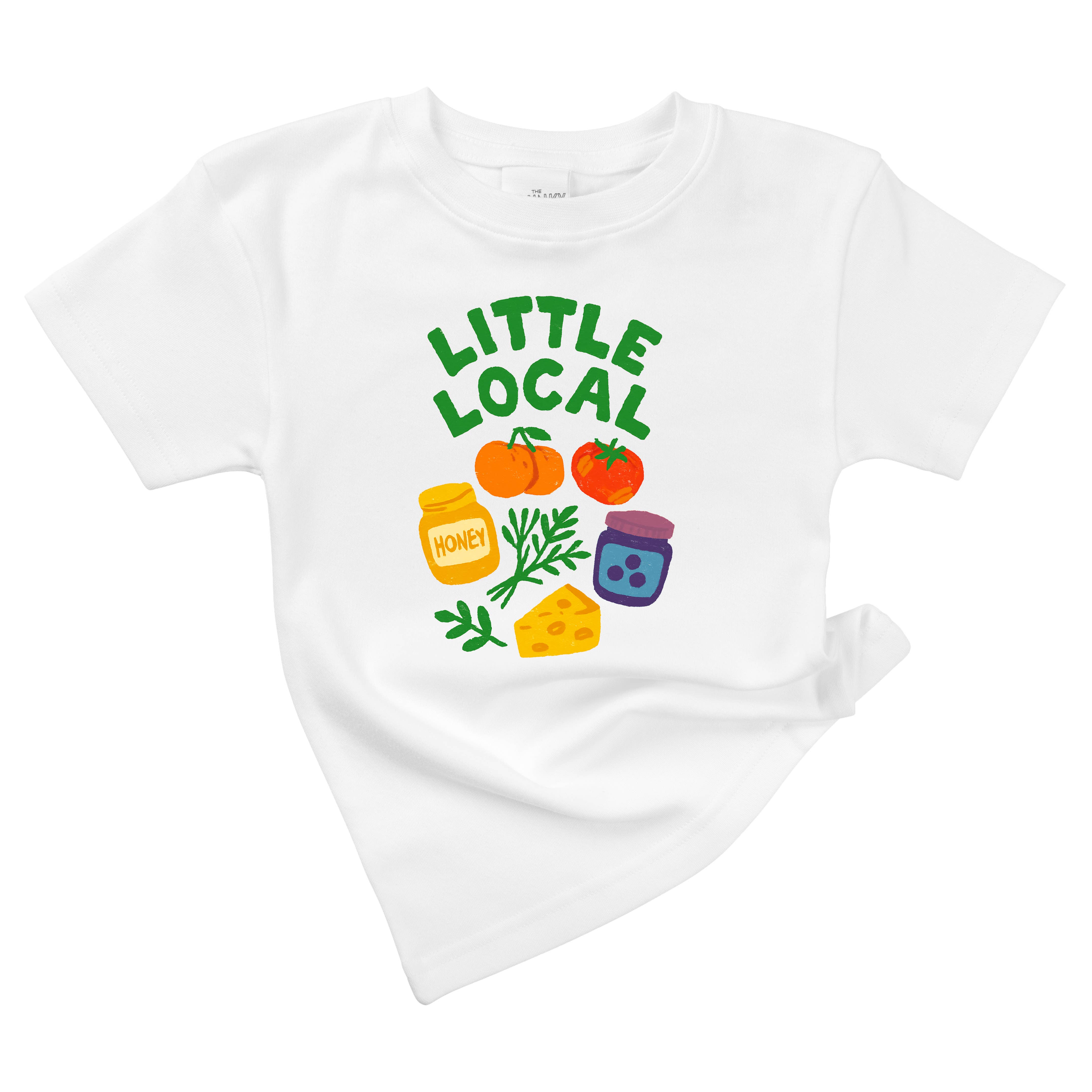 Spunky Stork - Wholesale Screen Printed T-Shirt - Kids - Local Farmer's Market Product Kids Tween Summer Graphic Tee1