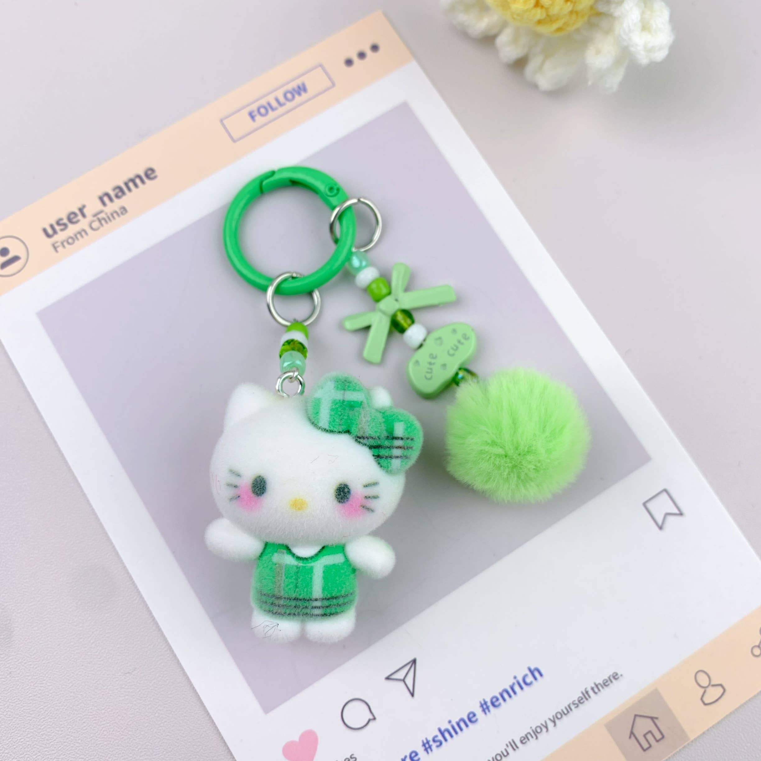 Lilyrosy（Duty free) - Wholesale Doll - Kids - Hot selling bunny keychain, gifts for her, holiday gifts7
