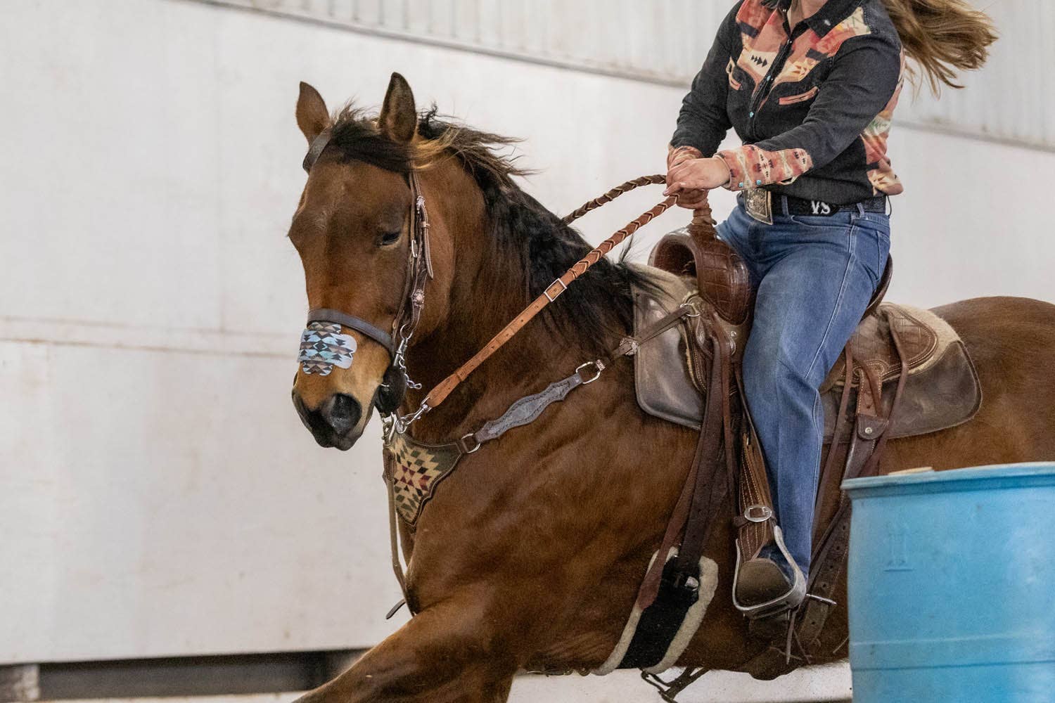 EquiBreathe™ - Wholesale Horseback Riding Gear - EquiBreathe™ Equine Nasal Patch - Aztec12