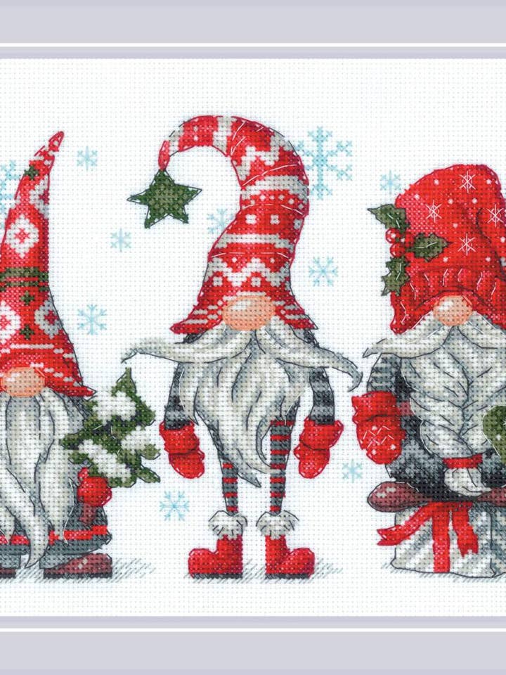 Kit de Punto de Cruz de Riolis 2171 Gnomos para venta al por mayor de RIOLIS