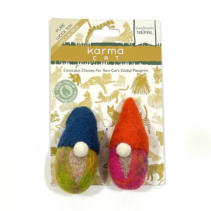Karma Cat Inc. - Wholesale Pet Toy Set - Cat - Cat Toy, Pack 2, Gnomes2