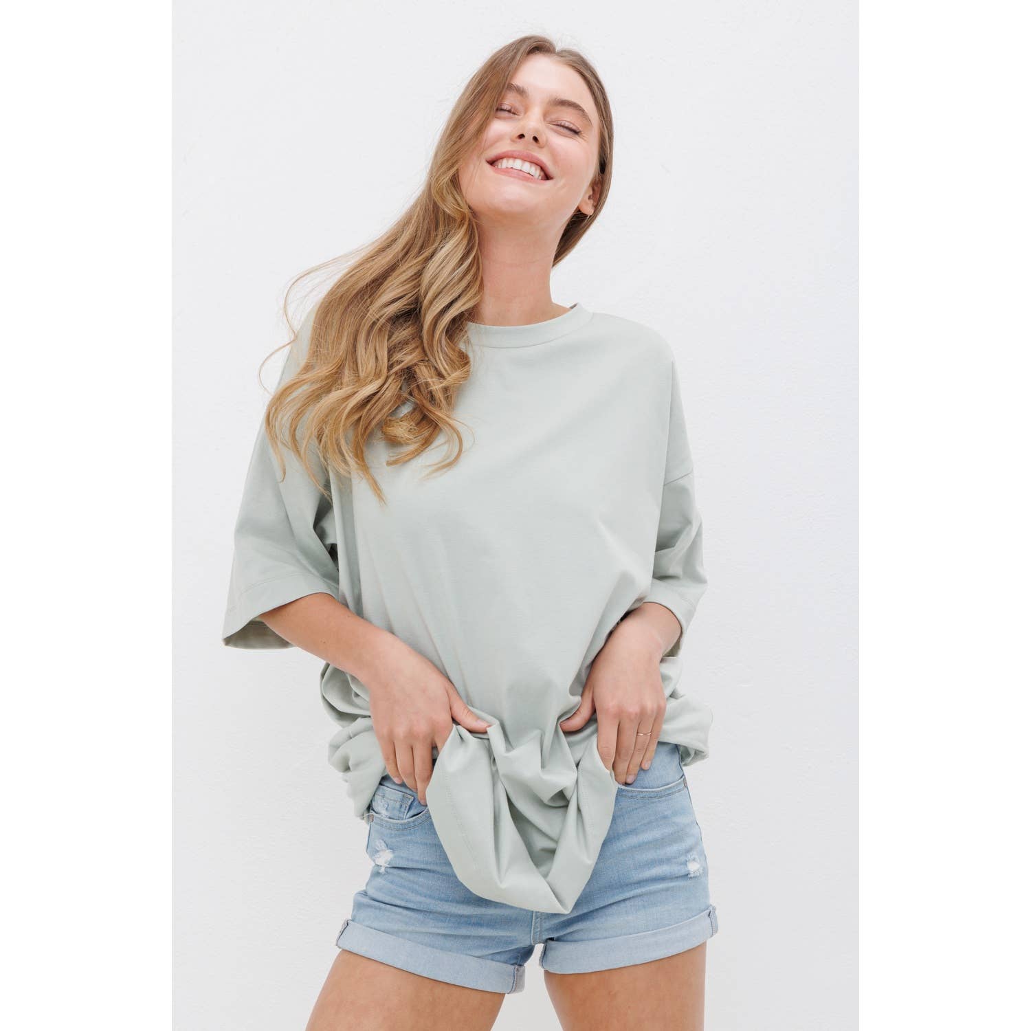 Sweet Generis - Wholesale Knit top – Women's - OVERSIZE KNIT TEE SHIRT16