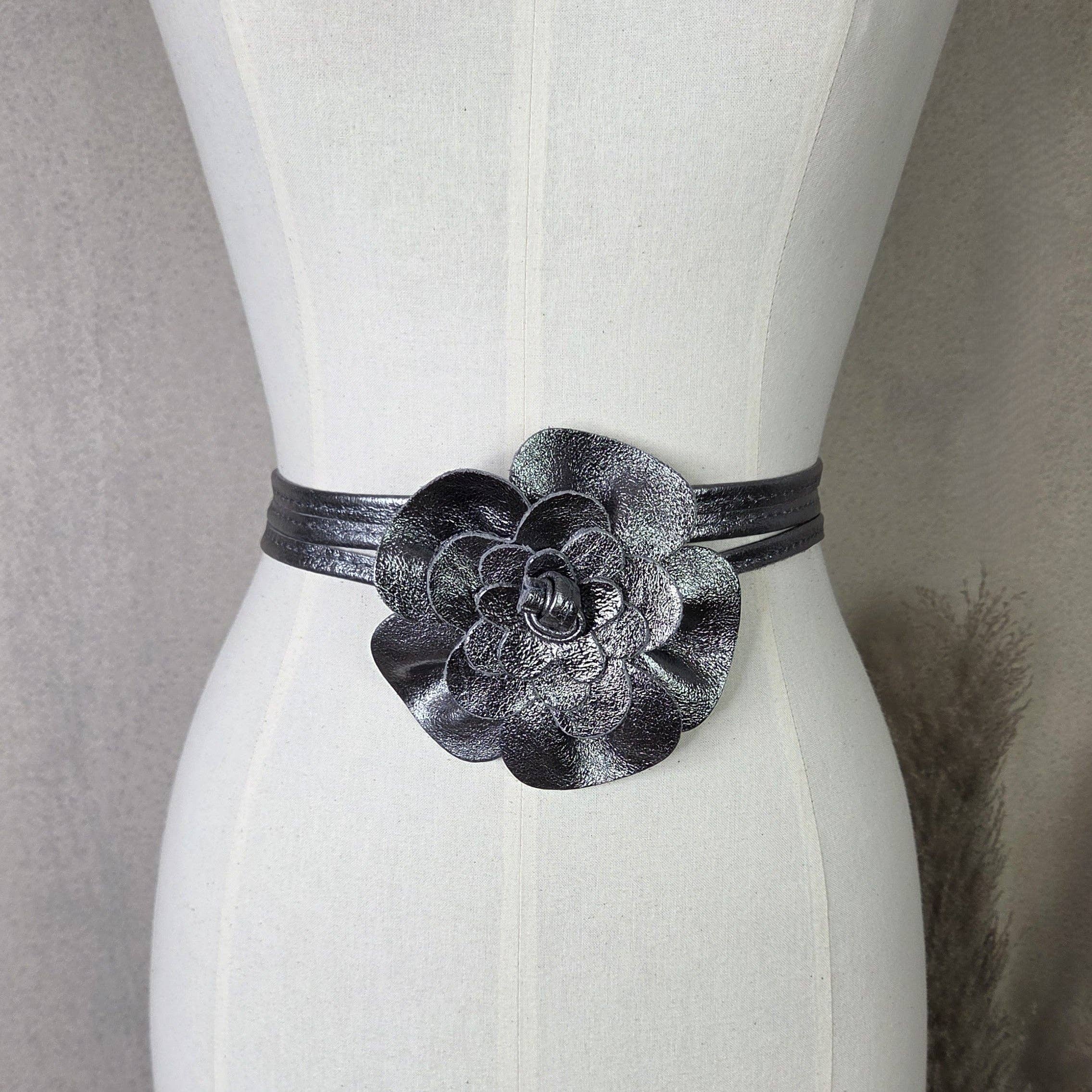 Tempest Designs - Wholesale Belt - Women's - Leather flower belt4