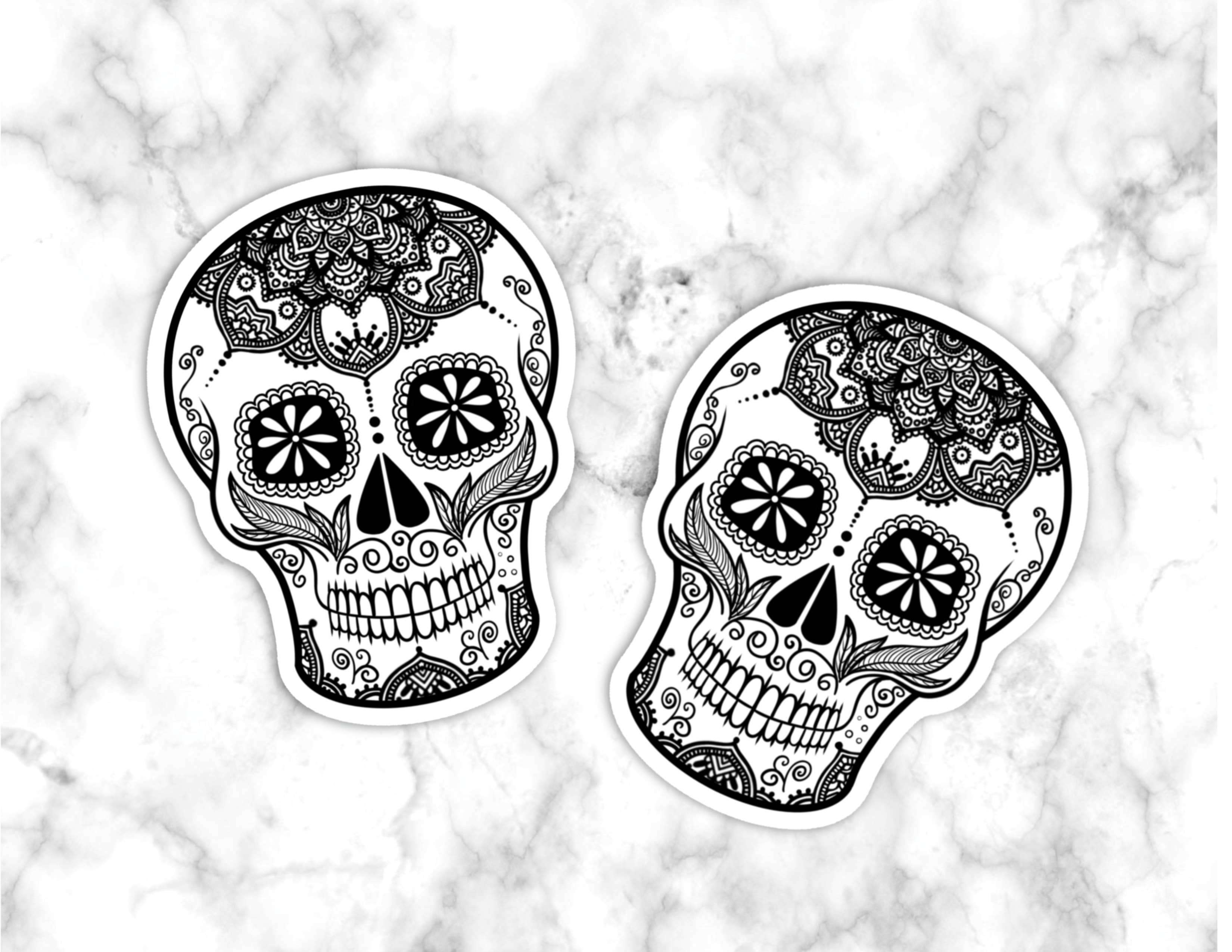 GatikaChicShop - Wholesale Sticker - Skull Sticker | Designer Skull Sticker1
