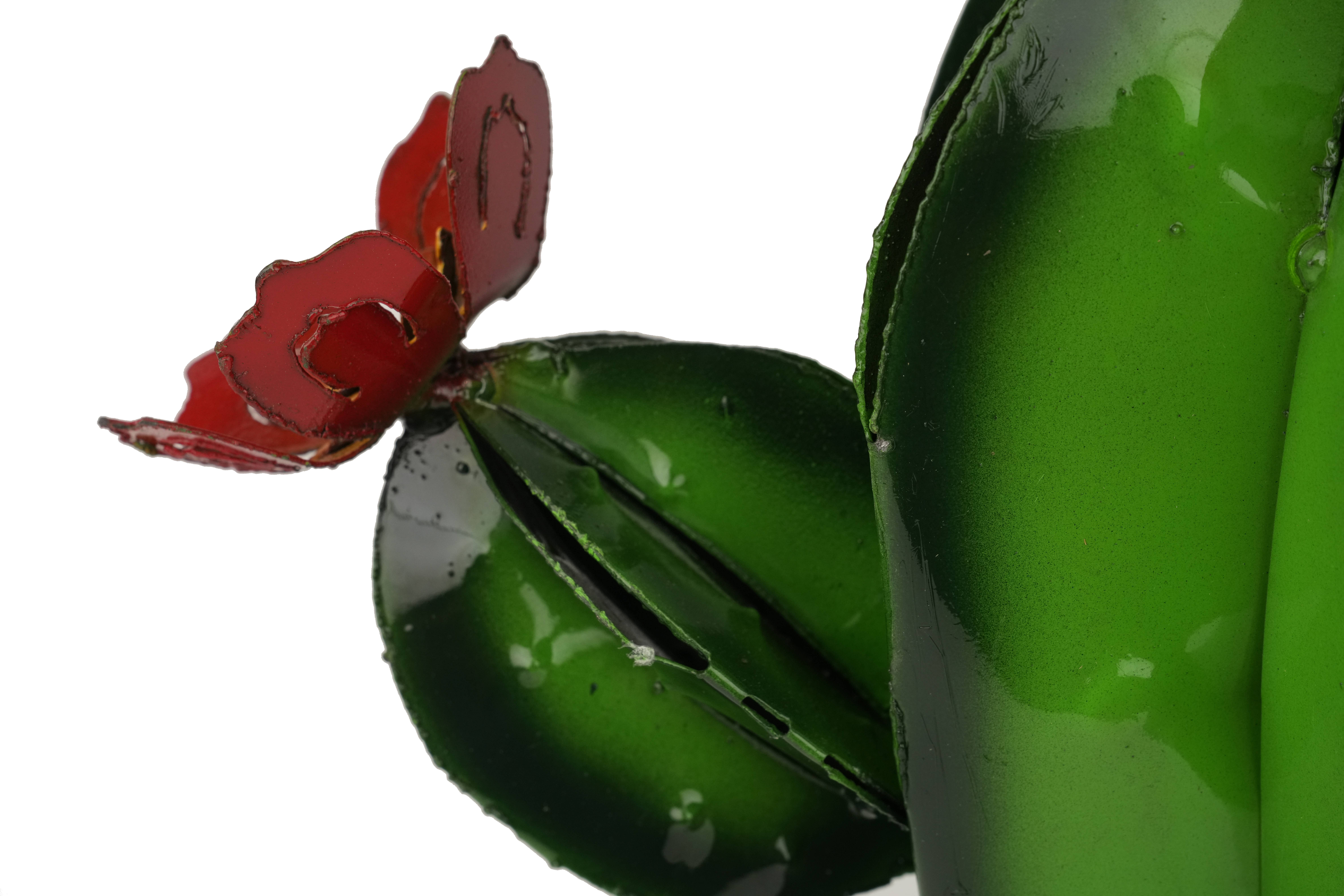 My Amigos Imports – Ornamento/decoração ao ar livre por atacado – Arte de Jardim em Metal Cacto Sahuaro Verde - Três Tamanhos - Verde - PROMOÇÃO4