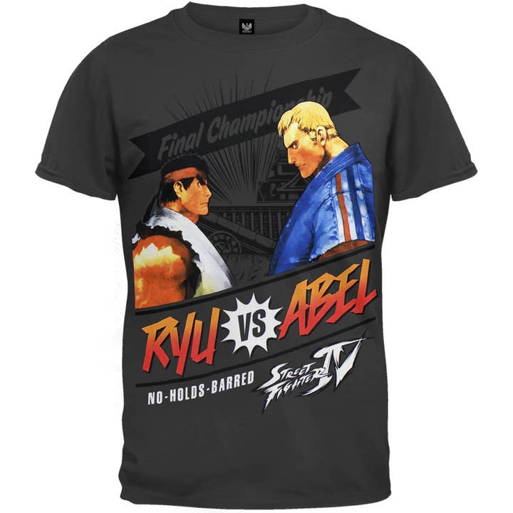 Street Fighter - Saga Esquecida T-shirt Suave para Homem por atacado de Official Store