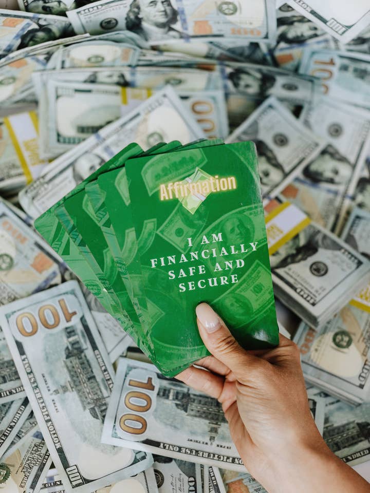 Dolla Dolla Bills Healing Deck for wholesale by The Salt Lounge LLC