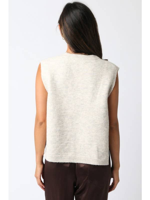 Olivaceous - Wholesale Sweater Vest - Women's - Kristin Knit Vest10