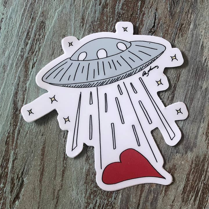 Alice-Louise Press – Adesivo por atacado – Adesivo de abdução de coração0