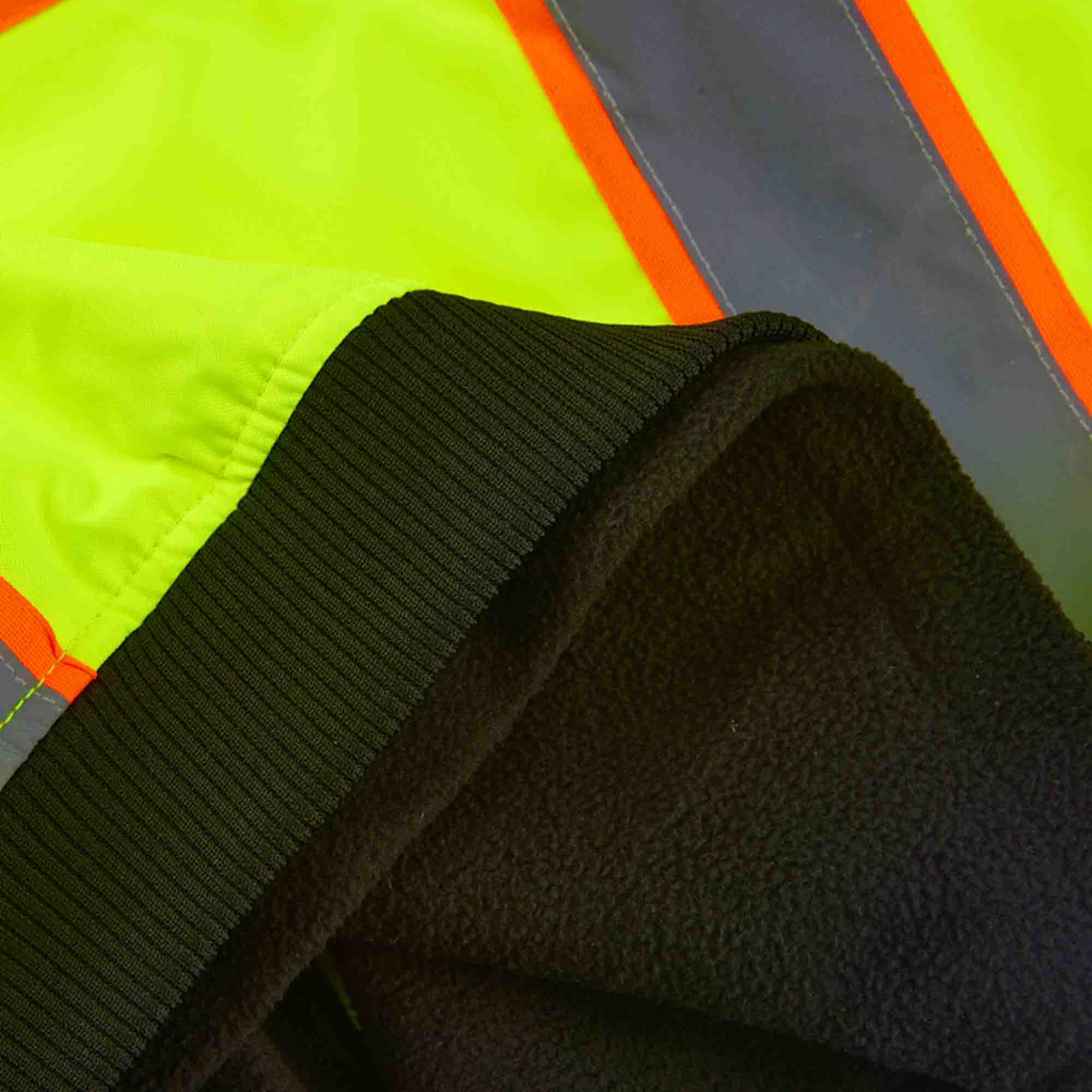 3C Products – wholesale Safety jacket – Unisex – SAJ5710  Lime Green /W Black Bottom, 3-In 1 Safety Class 39