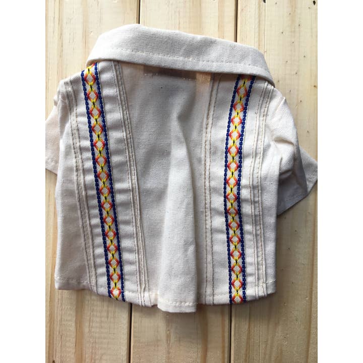 Gueyita Mexicana - Vente Chemise – chien - Chemises pour chien mexicaines/Guayabera mexicain pour chien2