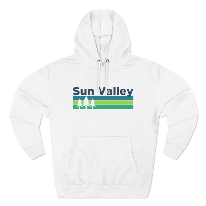 Hey Mountains - Wholesale Hoodie - Unisex - Premium Sun Valley, Idaho Hoodie - Retro Unisex Sun Valley Sweatshirt
