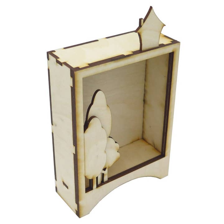 Mary Engelbreit Studios - Wholesale DIY Craft Kit - Woodland Shadow Box Building Kit1