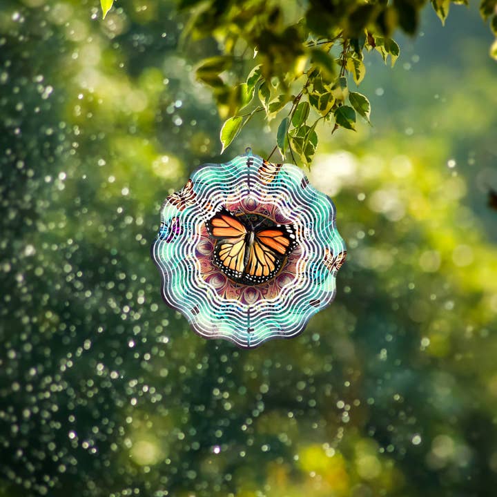 Works of Heart - Wholesale Wind Spinner - Butterfly Wind Spinner1