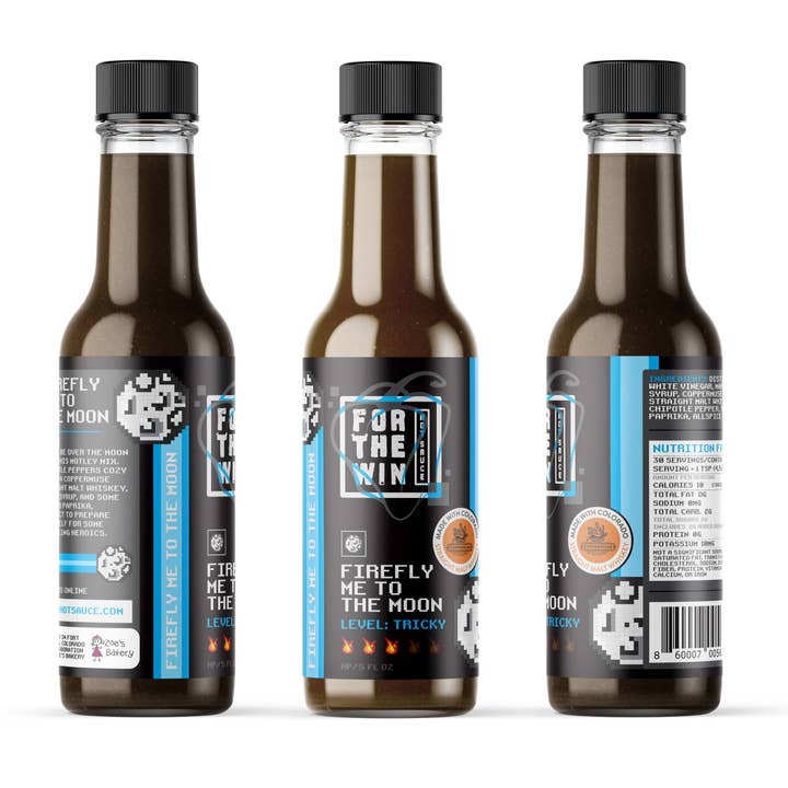 FTW Hot Sauce - Wholesale Hot Sauce - Firefly Me To The Moon Chipotle Maple Whiskey Hot Sauce2