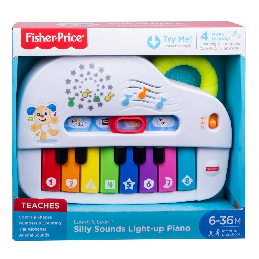 Variety Distributors - Wholesale Toy Set - Kids - Fisher Price LnL Silly Sounds Light-Up Piano1