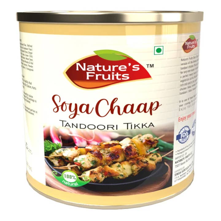 SOYA CHAAP TANDOORI (Palitos PlantGrill) 822 g para venta al por mayor de NATURE'S FRUITS