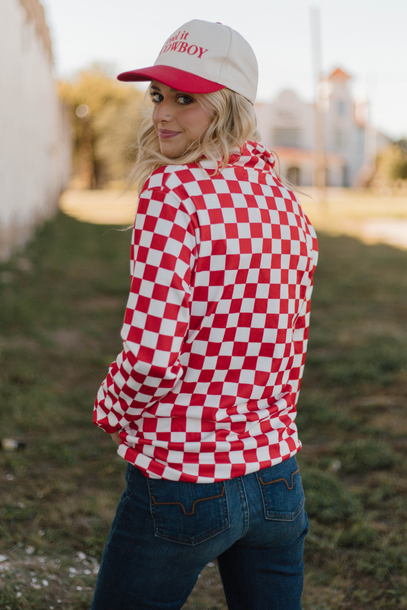 Sterling Kreek - Wholesale Sweatshirt - Women's - Pep Rally Pullover - Red2