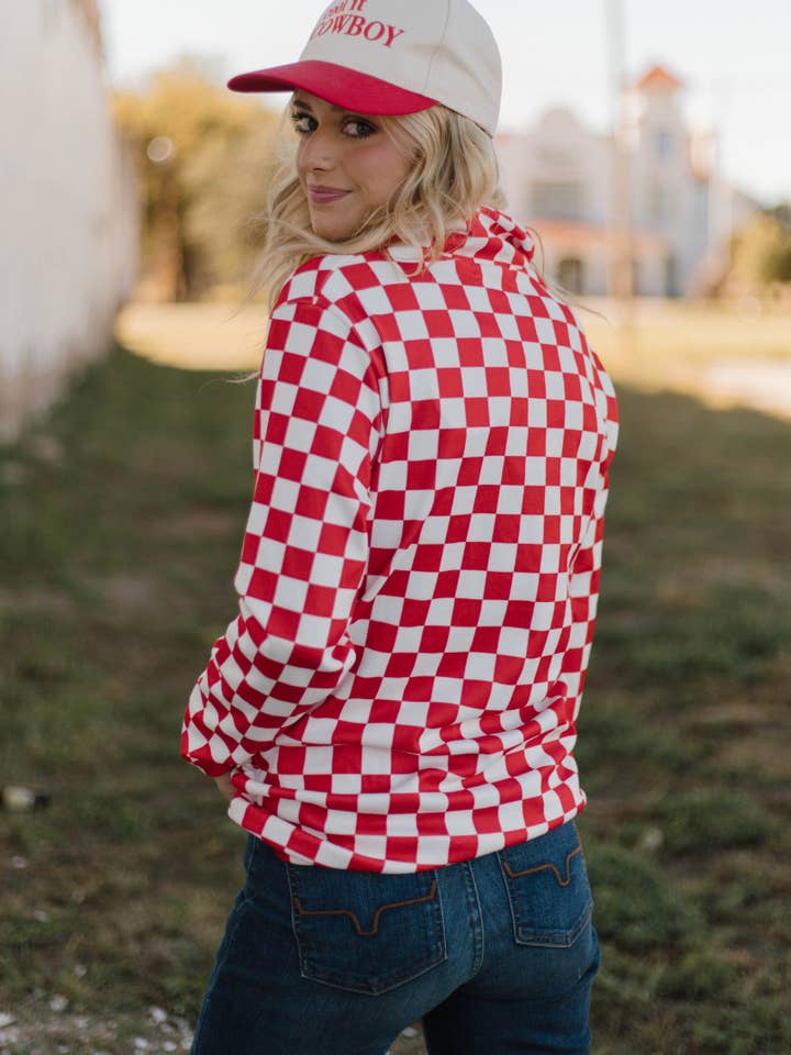 Sterling Kreek - Wholesale Sweatshirt - Women's - Pep Rally Pullover - Red2