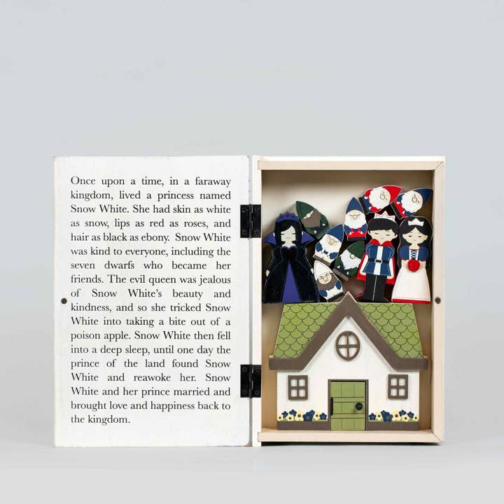 Devanie At Home (Formerly Adams & Co.) - Wholesale Middle Grade Book (9-12) - 12082 - 8x12 woodland storybook gift set/12 (SNOW WHITE)1
