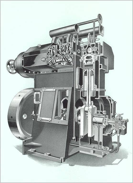 Found Image Press - Wholesale Magnet - Magnet IF-135 Large Piece of Machinery0