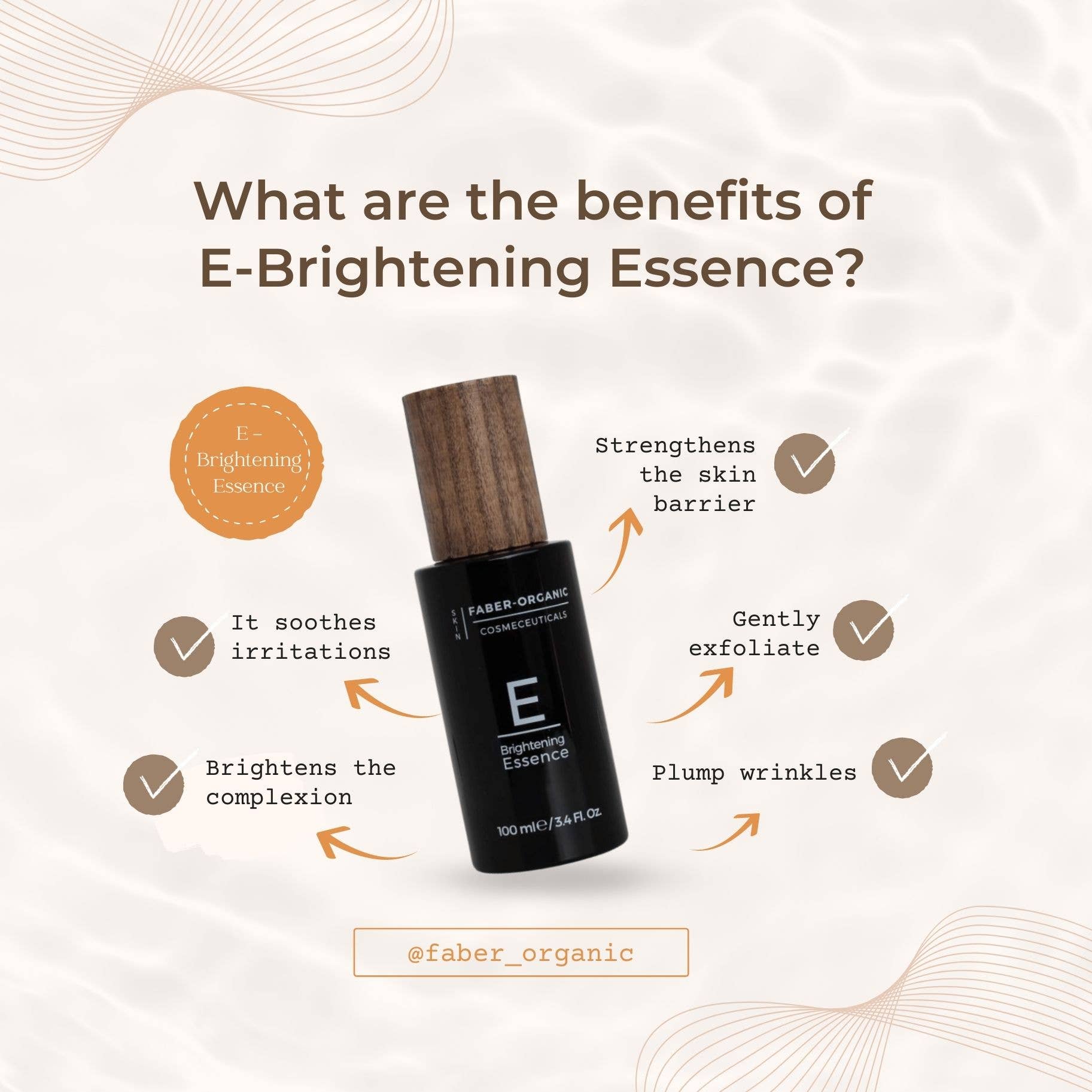 Faber-Organic – Großhandel Gesichtsserum/-konzentrat – E-Brightening Essenz1